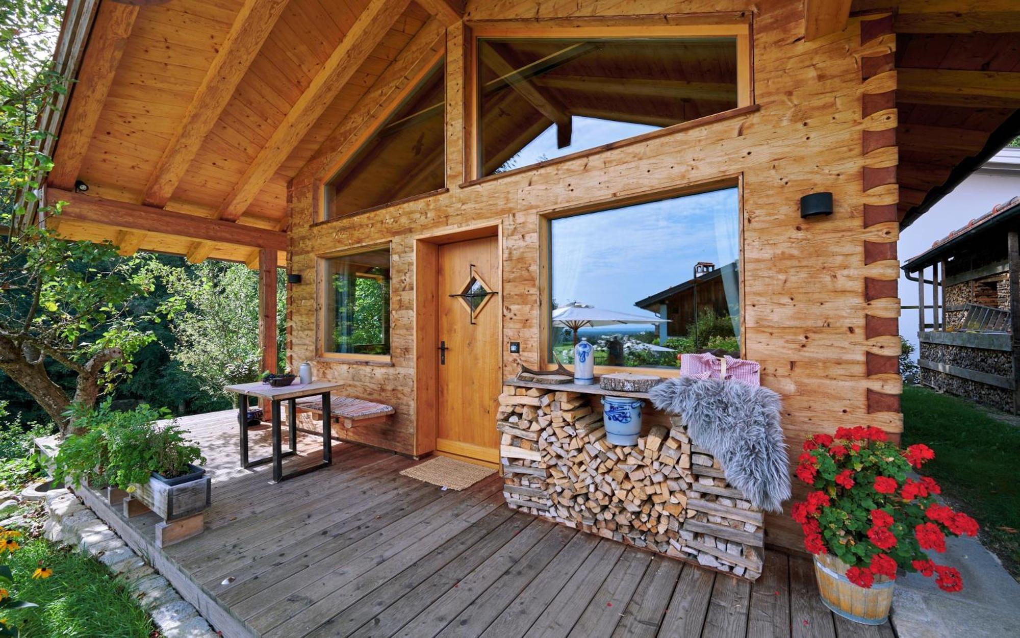 Das Alm-Chalet-Chiemsee Bernau am Chiemsee Ngoại thất bức ảnh